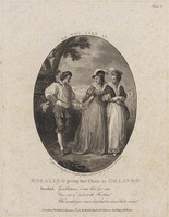 KG 16268
<br/>
Shakespeare, As You Like It: Rosalind giving her chain to Orlando
<br/>
<em>Taylor, Charles</em>